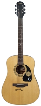 Lyle Lovett Autographed Guitar (PSA/DNA)